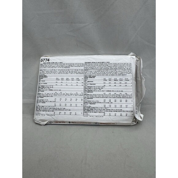 Simplicity Sewing Pattern 5774 Costumes Easy Adults Sizes XS-XL Robes King - Picture 2 of 5